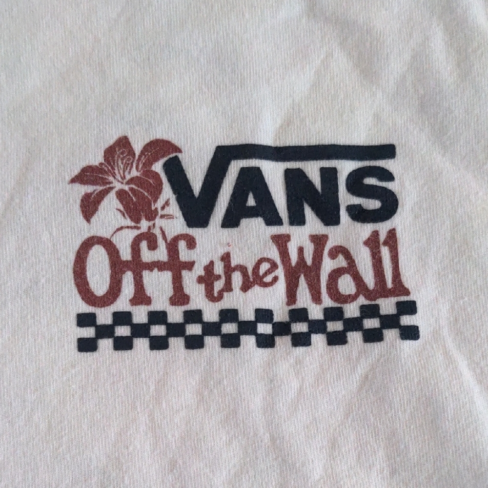 Vans White Wall Decor Art & Decals featuring Off the Wall design